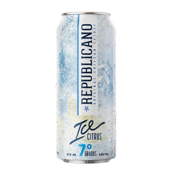 Pisco republicano ice citrus 473CC 7G, 473 ml