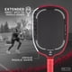 thumbnail image 3 of Pala De Pickleball Agassi Pro Iv De Fibra De Carbono De 14 Mm, 3 of 7
