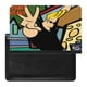 thumbnail image 1 of Porta Pasaporte Desmarcar Johnny Bravo Negro 10cm x 15cm, 1 of 6