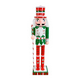 thumbnail image 1 of Soldado Cascanueces Navideño Madera Adorno Arbol De Navidad, 1 of 4