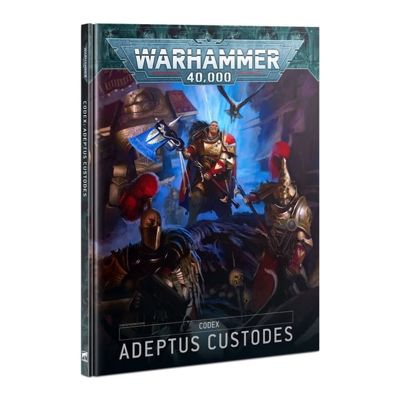 Libro Games Workshop Warhammer 40k Codex V.9 Adeptus Custodes