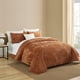 thumbnail image 2 of Juego de cama Liians Velvet King, color Caramelo, 2 of 9