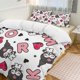 thumbnail image 1 of Kuromi 3-Piece Twin Bed Set Fade-Resistant Microfiber, 1 of 4