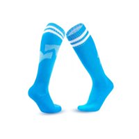 Genérico - Calcetines Futbol Pack 10X Calidad A - Celeste