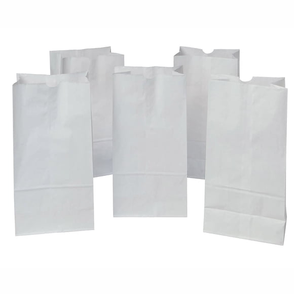 Bolsas de kraft Creativity Street P0072120 blancas, 50 bolsas