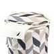thumbnail image 4 of Cesto para ropa plegable Nautica Home 42x55cm multicolor, 4 of 6