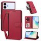 thumbnail image 2 of Funda con Billetera para [Samsung Galaxy S26 Edge] con Bolsillo Zipper y Tarjetero Rojo, 2 of 6