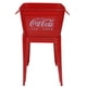 thumbnail image 1 of Bañera Leigh Country CP 98092 roja de acero de 40 litros con soporte, 1 of 5