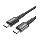 thumbnail image 1 of Cable Kuulaa Tipo C A Usb-c Carga Rápida 65w Largo 2 Metros Negro, 1 of 2