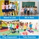 thumbnail image 4 of Pegatinas con números de piso WhatSign Line Up Spots, 36 unidades, para aula, 4 of 7