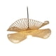 thumbnail image 4 of Luz colgante de bambú tejida Casa de Pantalla decorativa Lámpara Lámpara Pantalla Rústica E27 Luz colgante de tejado para de cocina, 4 of 5