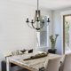 thumbnail image 3 of Candelabro LAMPKEDUO 61 cm 5 luces de madera simulada, 3 of 9