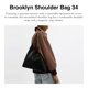 thumbnail image 3 of Bolso de Hombro Coach Brooklyn Cuero Natural Grano 34 cm, 3 of 7