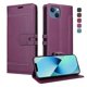 thumbnail image 3 of Premium Wallet Case for iPhone 14 with Card Slots & Kickstand, Flip Cover Purple, 3 of 6