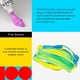 thumbnail image 4 of Set de pintura acrílica MEEDEN Heavy Body, 100 colores, tubos de 12 ml, 4 of 6