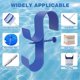 thumbnail image 3 of 4 Pcs Blue Pool Side Leaf Skimmer Net Holder Plastic Pool Side Pole Hanger Telescopic Pole Hooks Brush Hanger Herramientas Para Piscinas Por Encima Del Suelo, 3 of 3