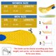 thumbnail image 5 of Plantillas para zapatos XINIFOOT elásticas que absorben los golpes, 3 pares, para mujer, 5 of 6