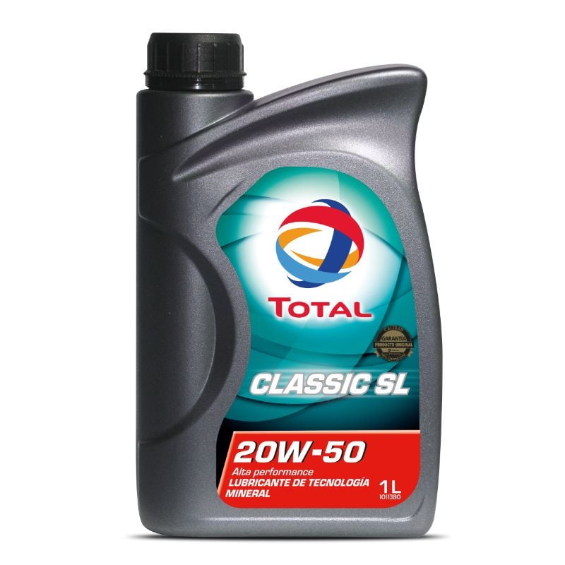 Aceite De Motor Mineral 20w-50 Diesel Y Gasolina 1 Lt 1 Un Total