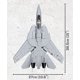 thumbnail image 3 of Set de construcción COBI Top Gun F-14A Tomcat Fighter Plane 1:48, 3 of 9