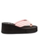 thumbnail image 1 of Sandalia Mujer Bata Eva Alta Rosado - Negro, 1 of 6