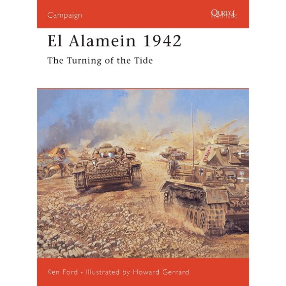Libro Osprey Publishing El Alamein 1942: El cambio de rumbo