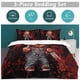 thumbnail image 5 of Chucky 3 Pcs Bed Breathable Duvet Cover Soft All Seasons Bedding Set, 5 of 5