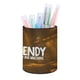 thumbnail image 1 of Bendy y la Máquina de Tinta-theme Cylinder Pen Holder Pencil Organizer with Flannel Lining PVC Leather Material Cardboard Base for study work 10*8CM, 1 of 6