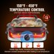 thumbnail image 4 of Horno tostador eléctrico VEVOR, 24 L, 1450 W, tapa autofundible, color plateado, 4 of 9