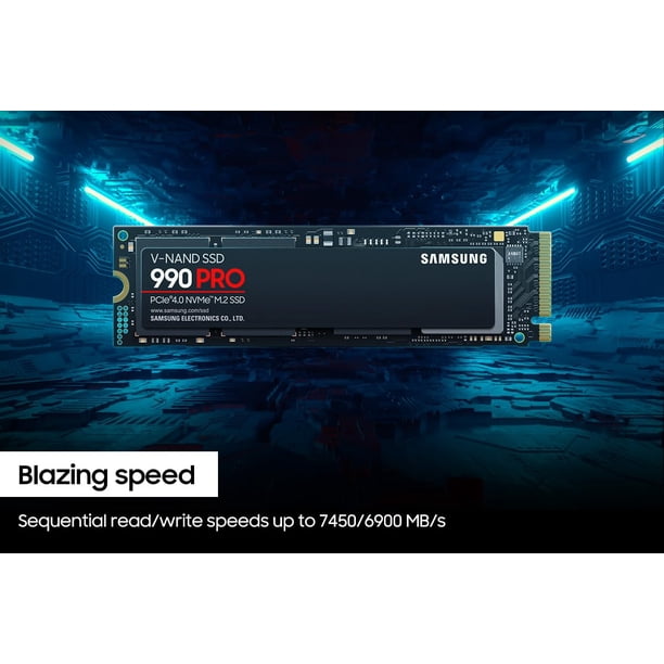 SSD SAMSUNG 990 PRO PCIe 4.0 M.2 2280 de 1 TB interno | Lider