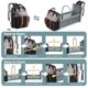 thumbnail image 5 of Mochila Pañalera ISMGN 25 L GrisNegro con Estación de Cambio, 5 of 7