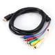 thumbnail image 2 of Cable adaptador convertidor de audio y vídeo macho a 3 RCA AV de 0,5 m y 1,5 m (HD 1080P), 2 of 8