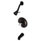 thumbnail image 1 of Grifo para bañera y ducha Kingston Brass KB3635PXT, bronce frotado con aceite, 1 of 2