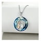 thumbnail image 2 of Collar mujer perro cristal mascota plata 925, 2 of 3
