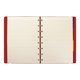 thumbnail image 2 of Cuaderno Filofax A5 14 x 21 cm de cuero sintético rojo, 2 of 5