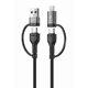 thumbnail image 1 of Cable De Datos Múltiple Compatible Usb Usb-c Ligtning 4 En 1, 1 of 5