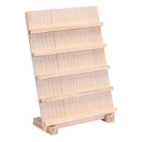 Ioensy - Soporte De Exhibición De Aretes Con Base Soporte De Exhibición De Tarjeta Portátil 5 Capas