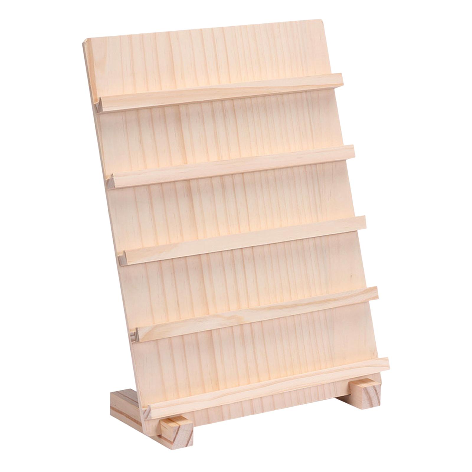 Ioensy - Soporte De Exhibición De Aretes Con Base Soporte De Exhibición De Tarjeta Portátil 5 Capas