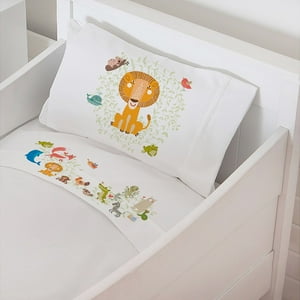 Tuyo Print - Juego De Sábanas Moisés - Colecho Zoo