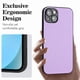 thumbnail image 5 of Funda Antigolpes para iPhone 14 Plus Cubierta Delgada Morado, 5 of 6