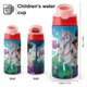 thumbnail image 2 of Nella, la Princesa CaballeroBotella de Agua con Tapa Pop Top de Un Toque, Acero Inoxidable, a Prueba de Fugas, para Deportes, Botella Infantil rosa 12 oz, 2 of 6