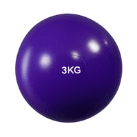 Linea Sport - Balón Medicinal De Silicona 3Kg Antideslizante Sin Rebote Crossfit
