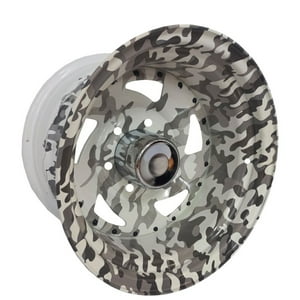 Us Wheel - Set 4 Llantas 10X16 5X139 Camuflado