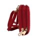 thumbnail image 3 of Bolso Karla Hanson Ellen de piel vegana tejida roja, 3 of 6