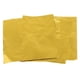 thumbnail image 3 of 100x Paquete De Caramelo De Chocolate Papel De Aluminio Aluminio Linfoil Wrappers Golden, 3 of 3