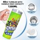 thumbnail image 5 of Vaso Térmico de Acero Inoxidable Desmarcar Skylanders Swap Force 40 oz, 5 of 6