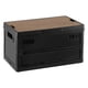 thumbnail image 3 of Estuche Organizador Para Maletero De Coche, Contenedor Para Exteriores, Bolsa De Comestibles Para Acampar, Caja De Almacenamiento Para Acampar, Negro, 55L, 3 of 5