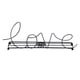 thumbnail image 1 of Durable Decorativo De La Pieza Central De La Tabla De La Muestra Del Hogar De Las Letras Del Amor Del Metal 3D Negro, 1 of 5