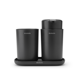 thumbnail image 1 of BRABANTIA SET 3 PIEZAS ACCESORIOS BANO GRIS OSCURO, 1 of 3