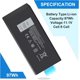 thumbnail image 3 of Batería de portátil Shyarweyy 97Wh para Dell Latitude 14 Rugged, 3 of 7