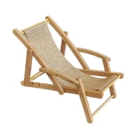 Bothyi - Escenas De Silla De Playa A Escala 1/12 Silla En Miniatura Para Accesorios Diseño De Jardín De Hadas